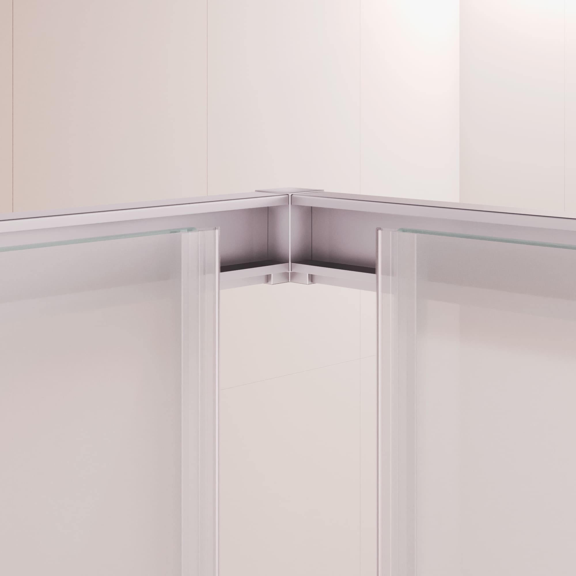 Душевой уголок RGW PA-040 90х100 матовое-сатинат