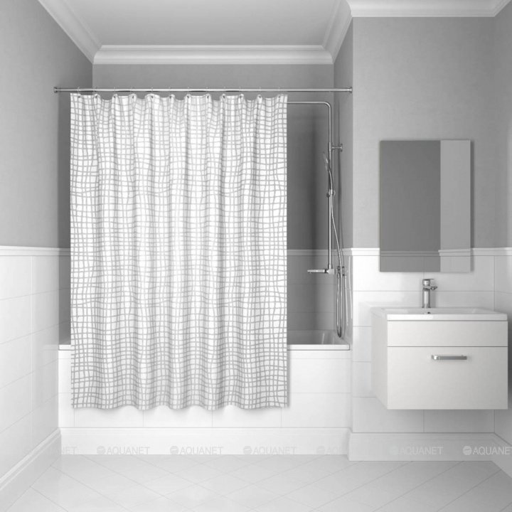 Штора для ванной Iddis Gauze 341P20Ri11