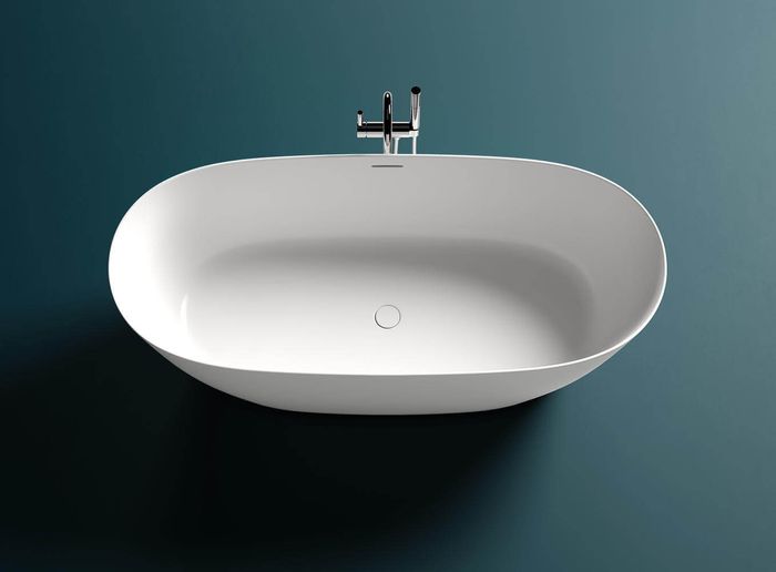Ванна из искусственного камня Salini Sofia 165х75, матовая