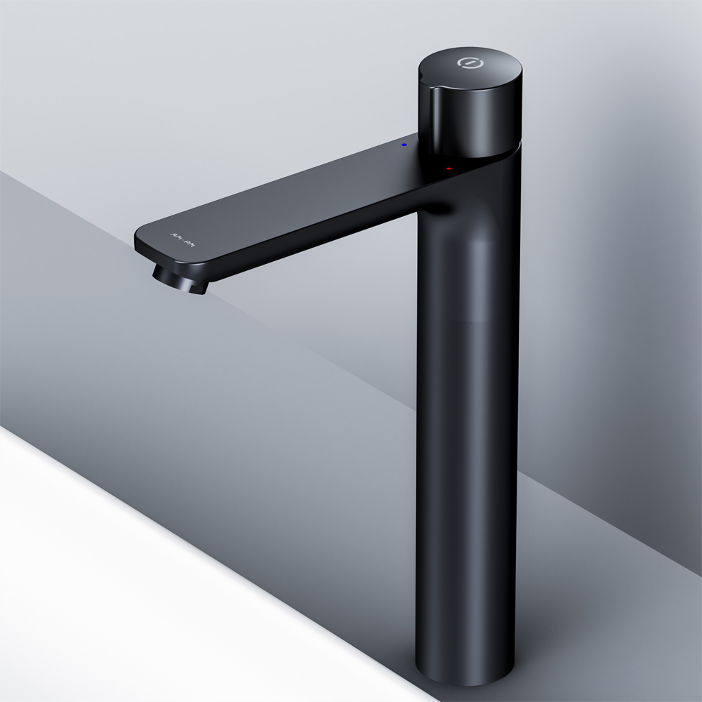 Смеситель для раковины высокий AM.PM X-Joy F85A92522 нажимной TouchReel