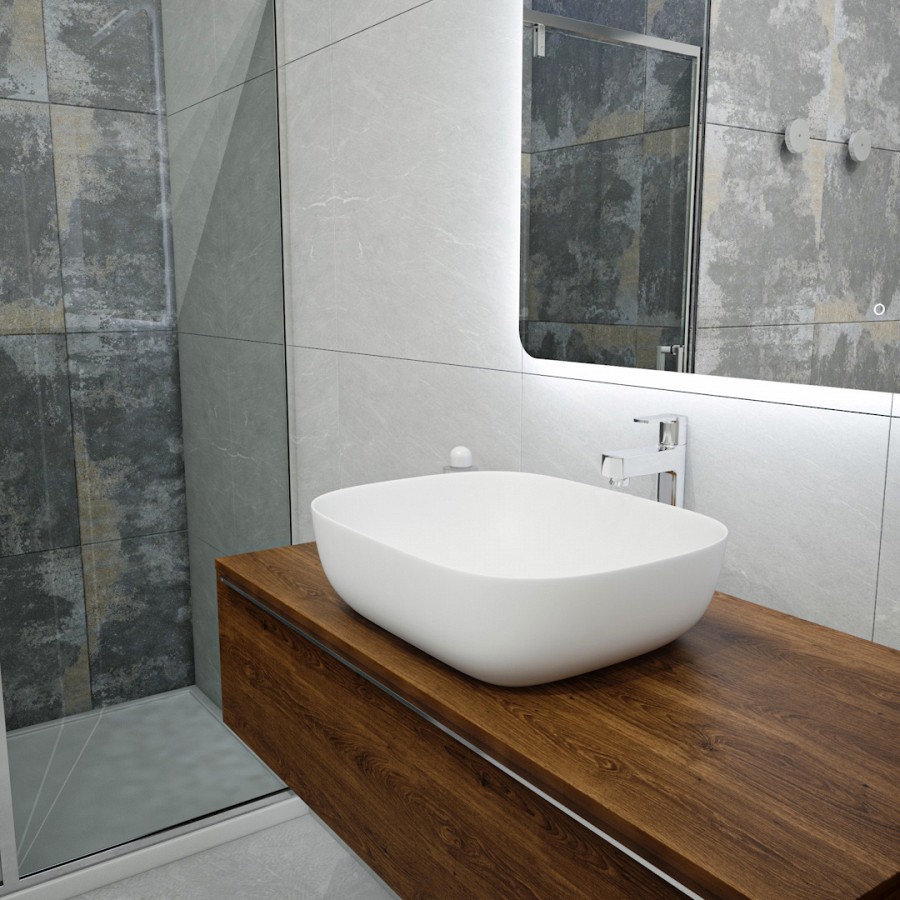 Раковина накладная Alpen Elegant ALP2450390 50 см