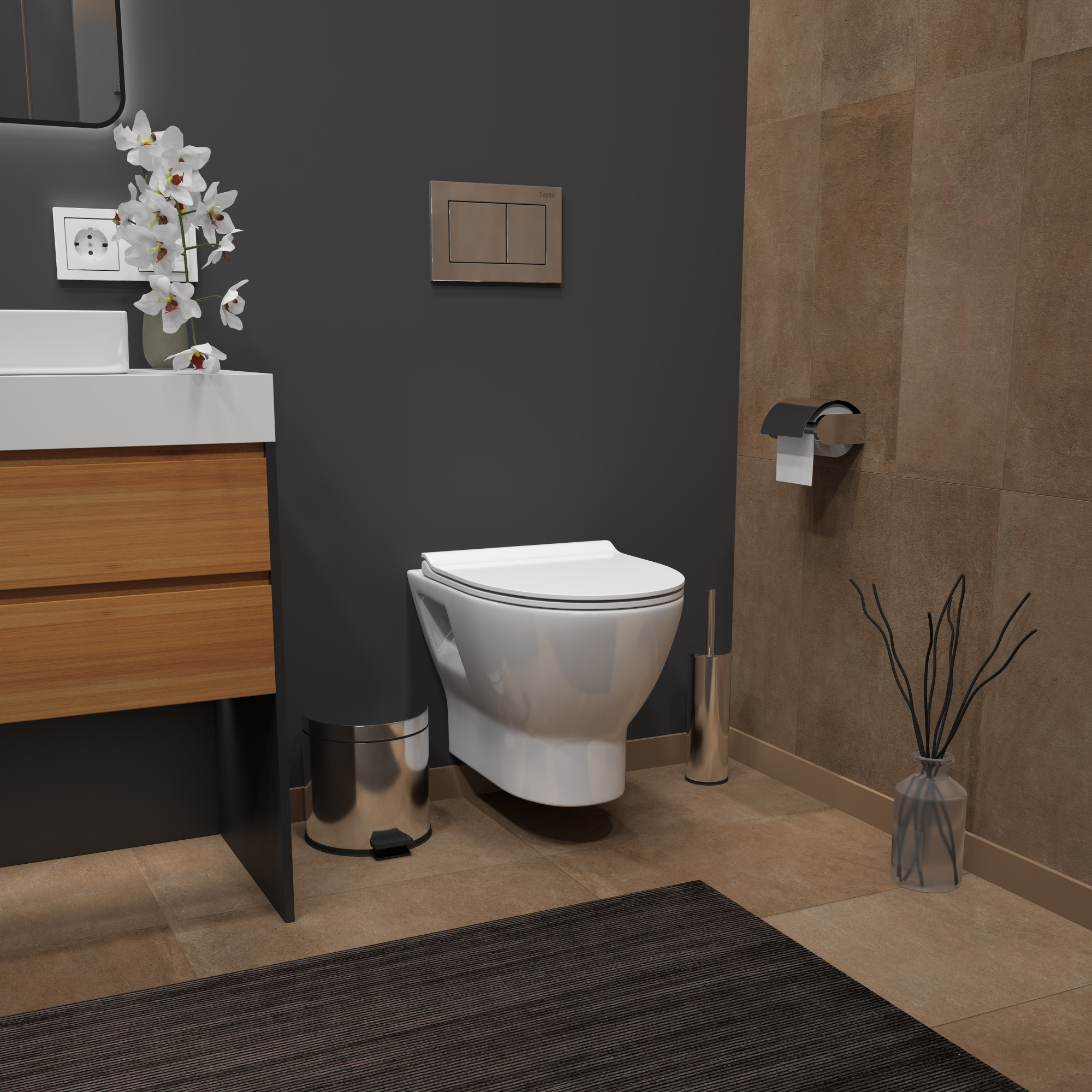 Унитаз подвесной ALPEN Unique ALP2440809