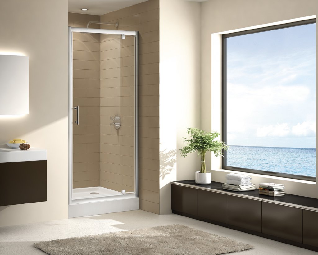 Душевая дверь Cezares ECO-O-BA-1-80-C-Cr