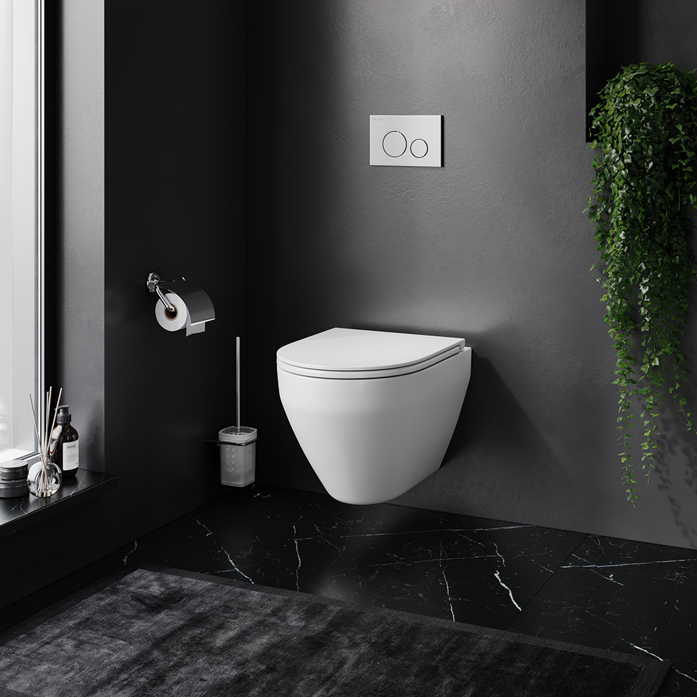 Унитаз подвесной AM.PM Spirit 2.0 FlashClean, с сиденьем