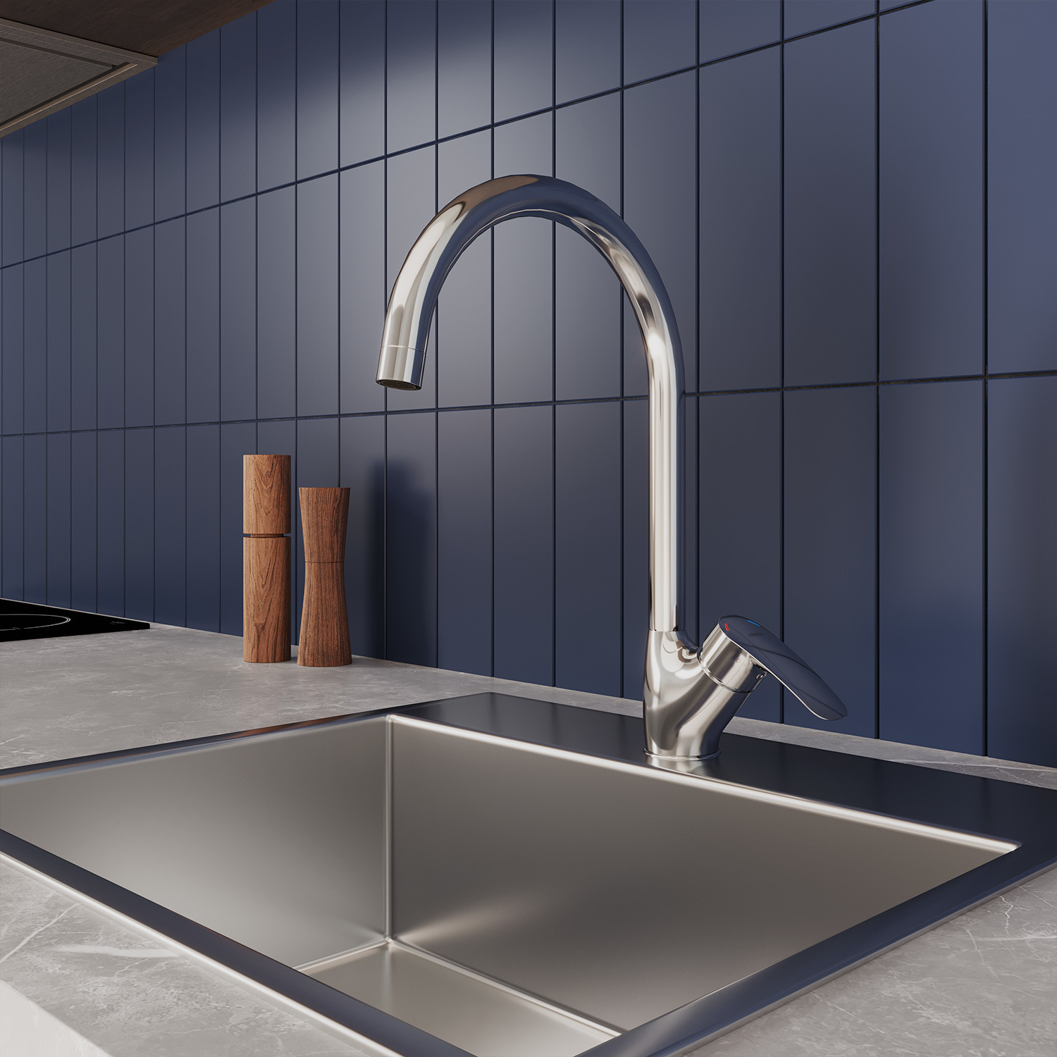 Смеситель для кухни Milardo RORSB0JM05