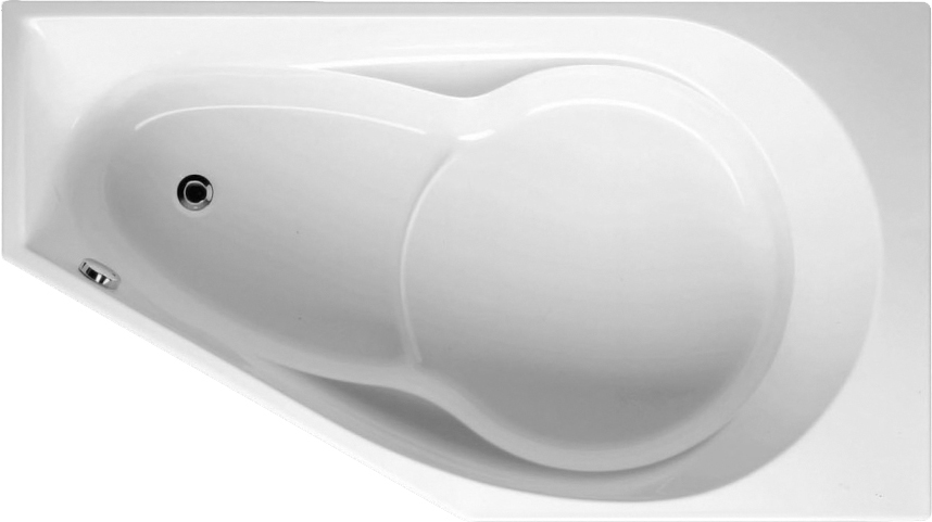 Акриловая ванна RIHO Yukon L 160х90