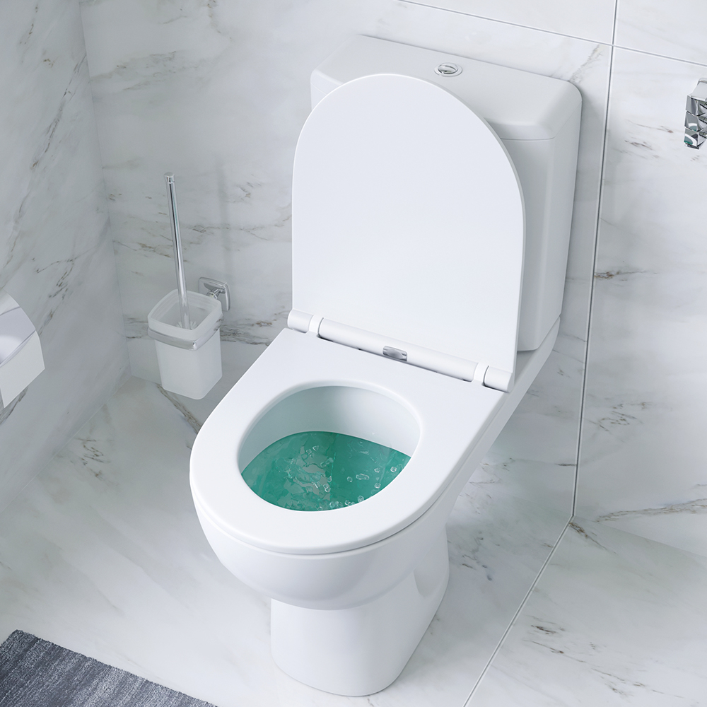 Унитаз-компакт AM.PM Gem с быстросъемным сиденьем микролифт