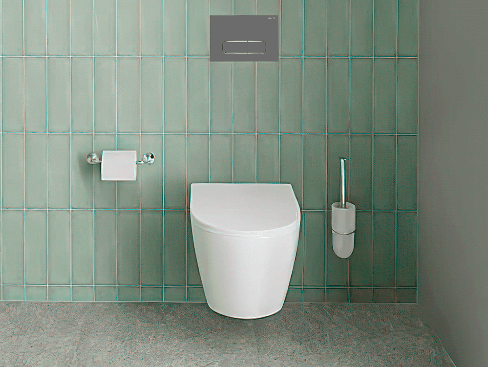 Унитаз подвесной безободковый Aquatek Оберон AQ1363W-00 с сиденьем Soft Close