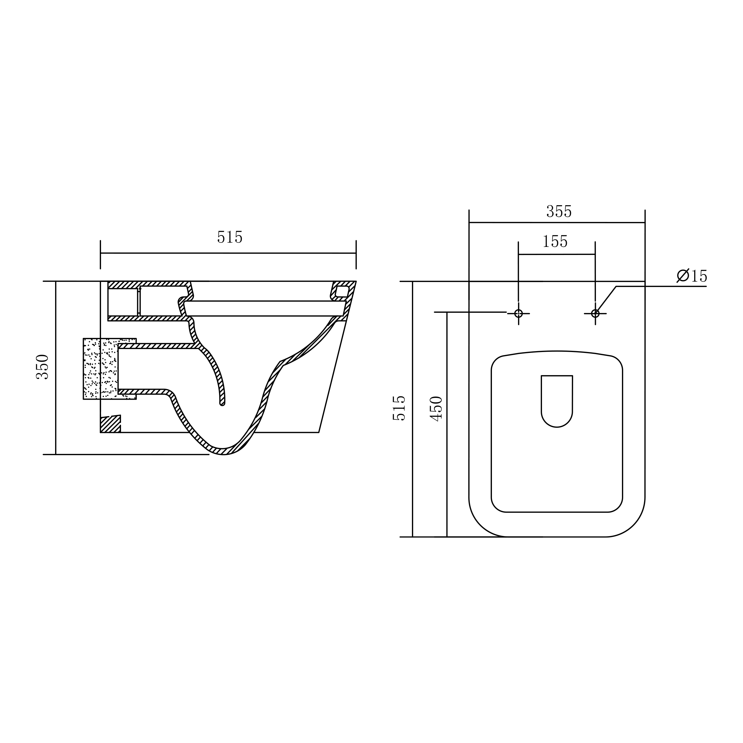 Унитаз подвесной безободковый Aquatek Либра AQ0530-00