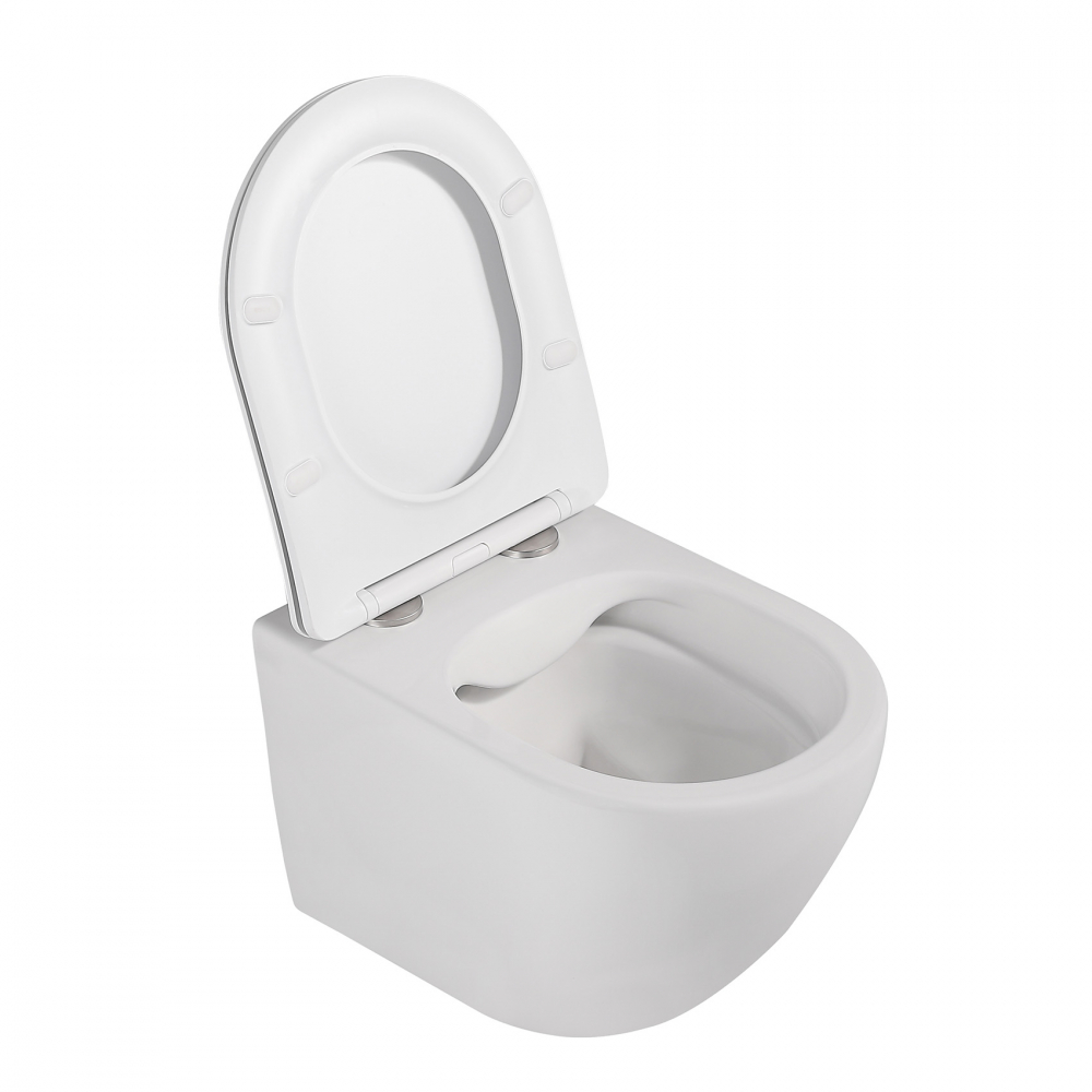 Унитаз Abber Bequem AC1100MW подвесной белый матовый, безободковый