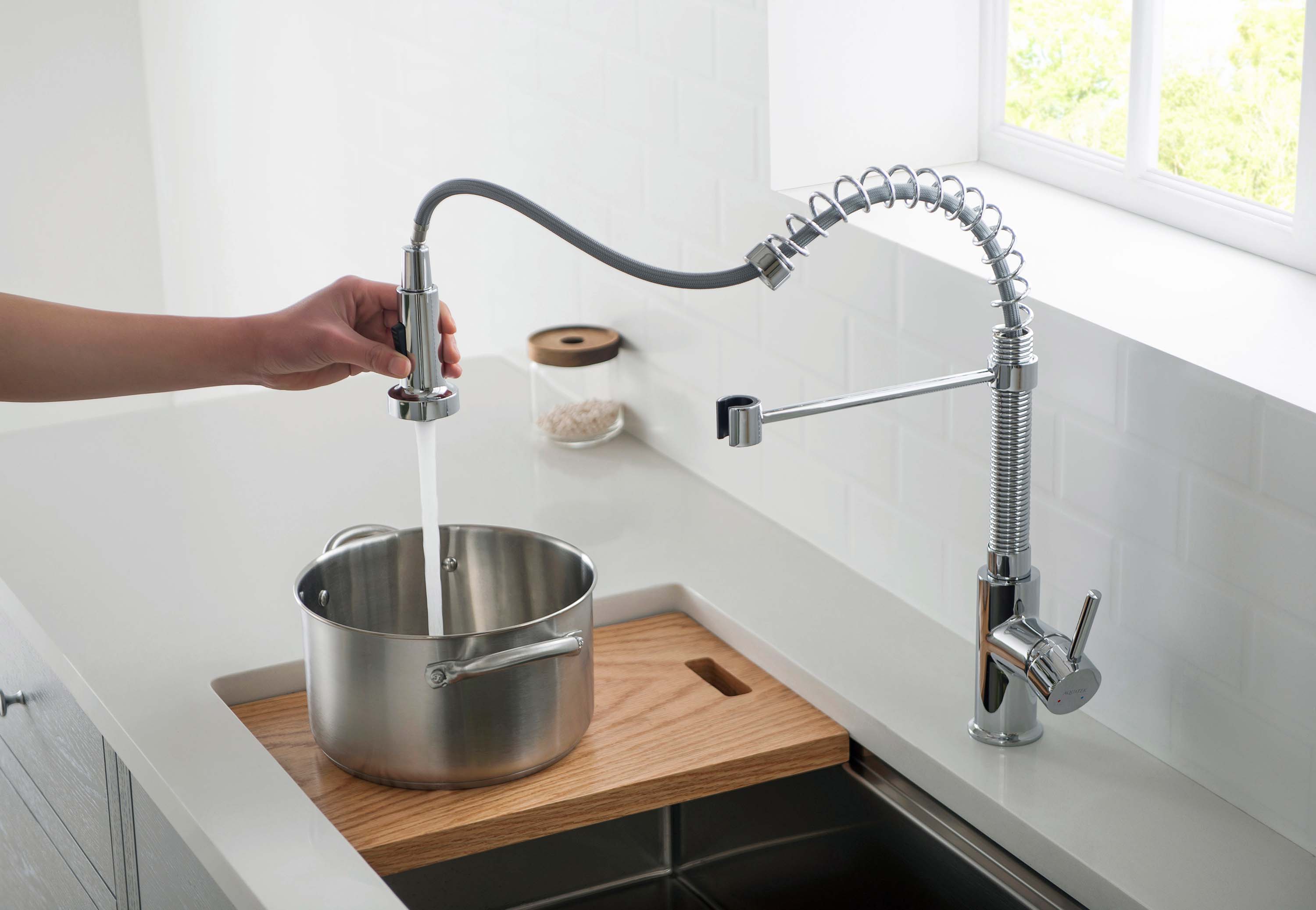 Смеситель Aquatek Европа AQ1387CR для кухни