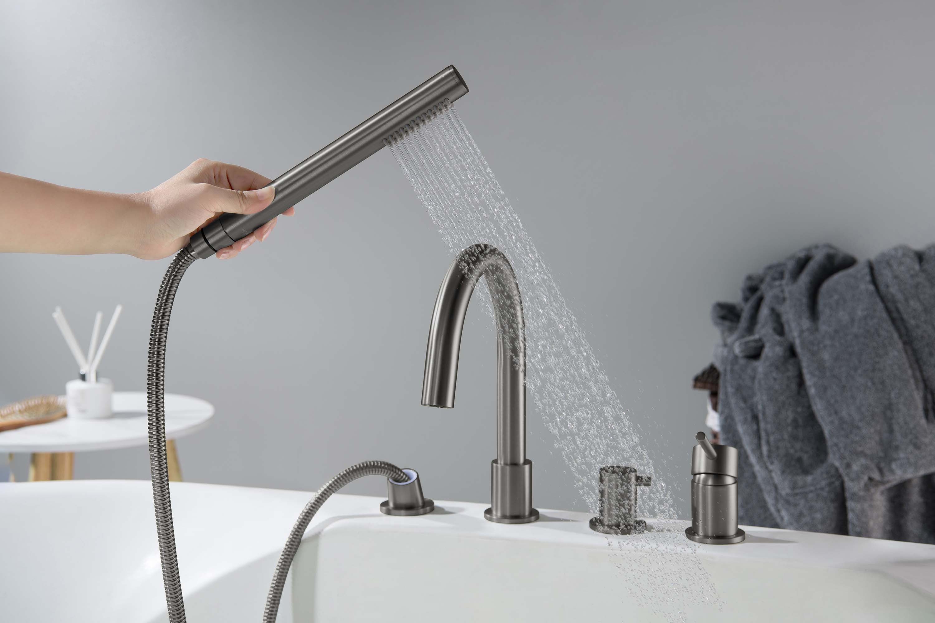 Смеситель Aquatek Европа AQ1348BGM на борт ванны