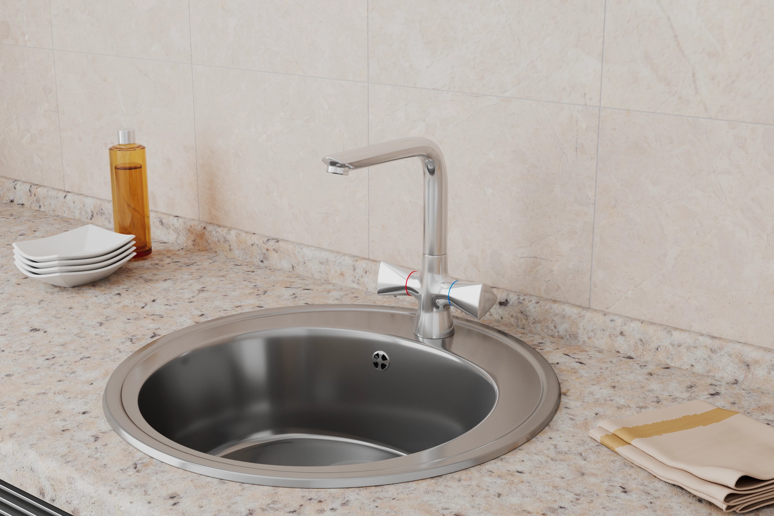 Смеситель для кухни Rush Andros AN2435-22