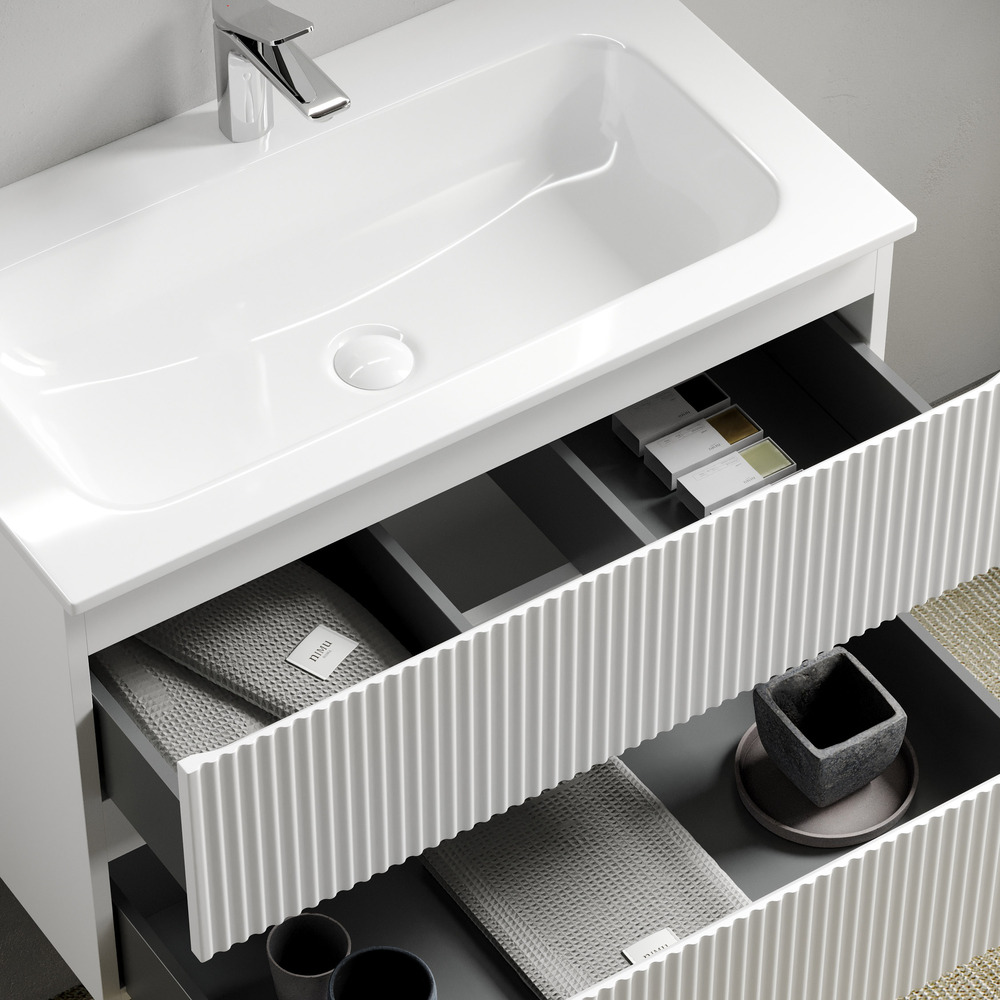 Тумба под раковину Sancos Snob R 60 см, Bianco