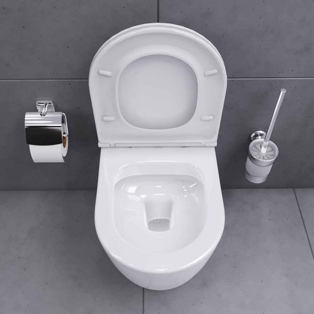 Унитаз подвесной AM.PM Sirius с быстросъемным сиденьем микролифт