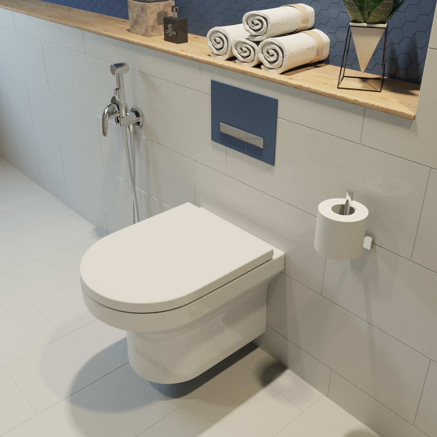 Подвесной унитаз Lavinia Boho Grance Hill Rimless 3307001R