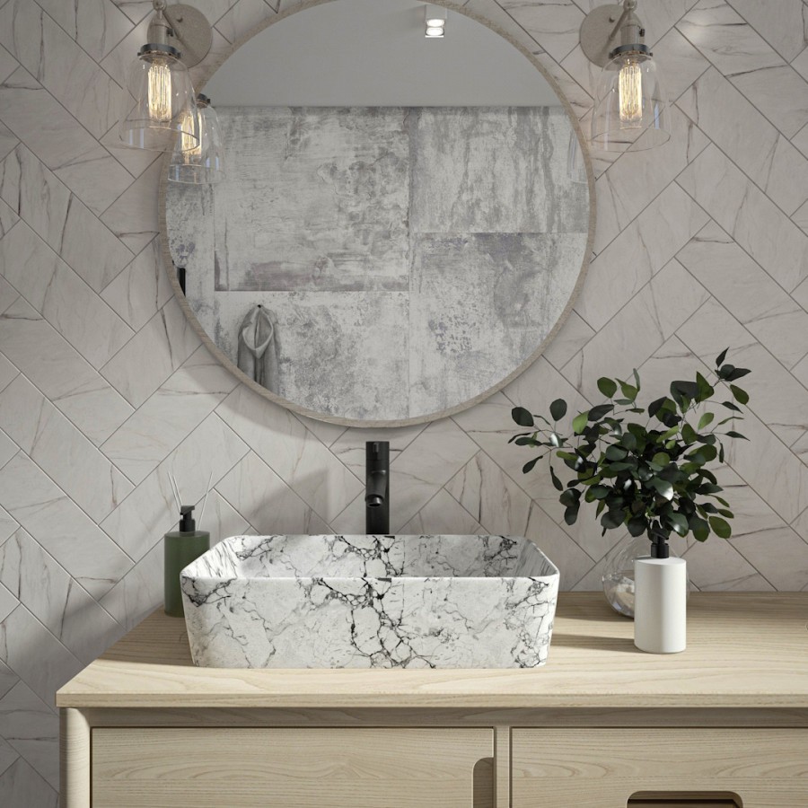 Раковина накладная Alpen Modern ALP2450294 50 см