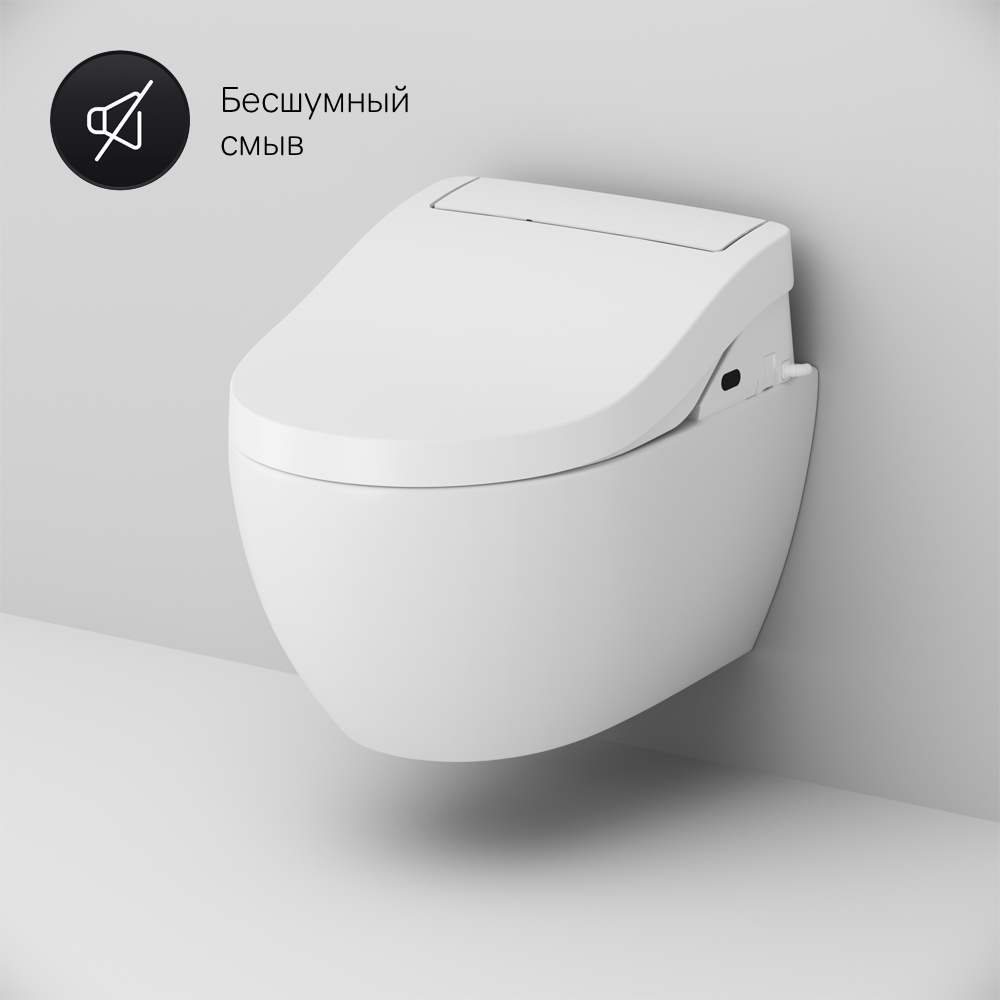 Унитаз подвесной AM.PM Awe с электронной крышкой-биде Clean Care