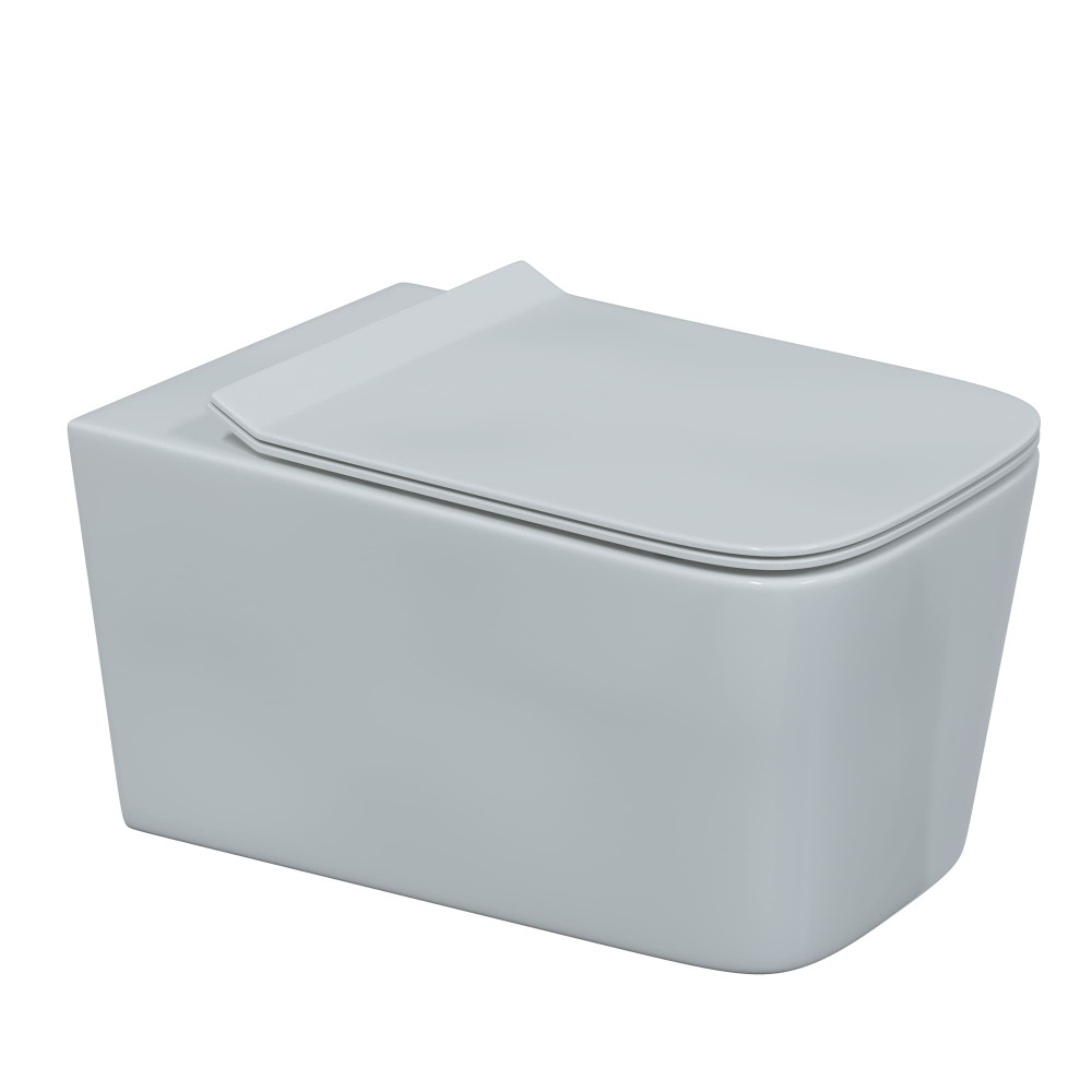 Унитаз подвесной Berges Floe Rimless 082121 безободковый, белый