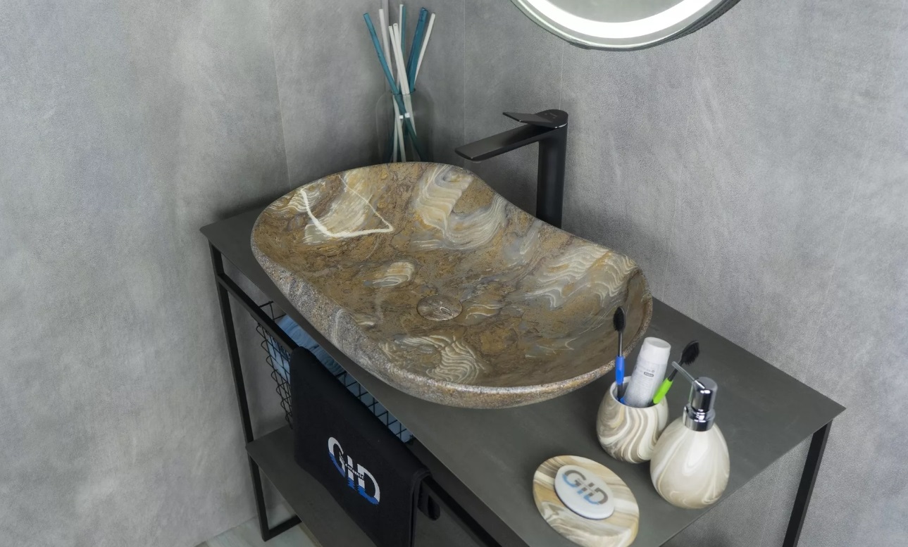 Раковина накладная Gid Mnc503 67 см