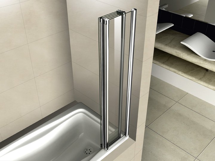 Душевая шторка Cezares PRATICO-V-5-120/140-C-Cr