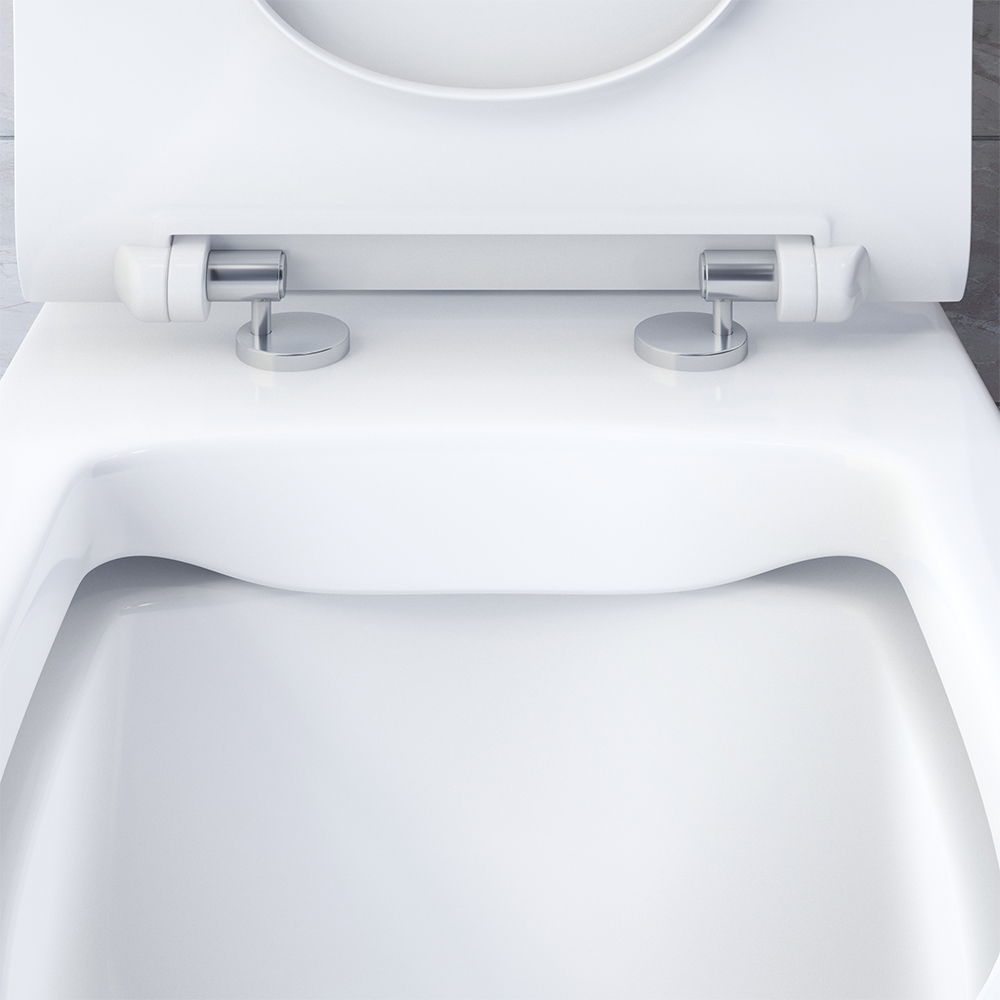 Унитаз-компакт AM.PM Sirius безободковый, с сиденьем микролифт