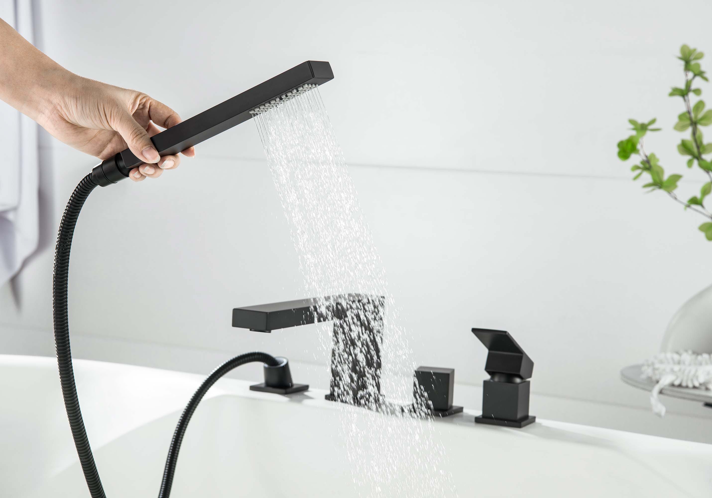 Смеситель Aquatek Либра AQ1648MB на борт ванны