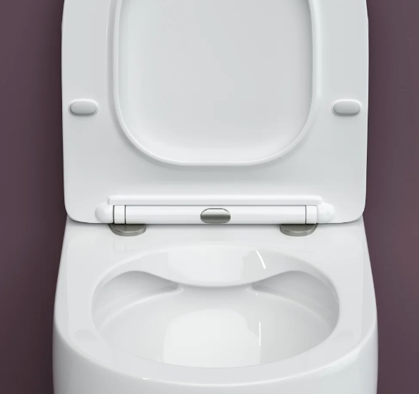 Унитаз подвесной Ceramica Nova Play CN3001 с микролифтом, безободковый