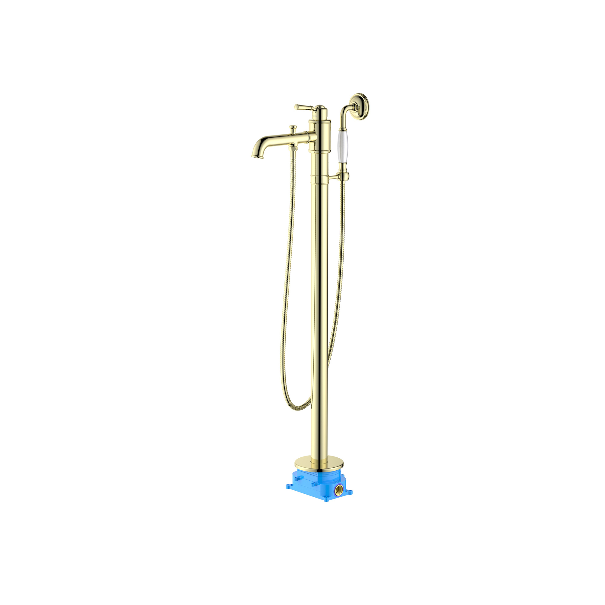 Смеситель Aquatek Классик AQ1545PG для ванны напольный