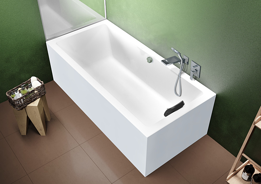 Акриловая ванна RIHO Lugo Plug & Play L 180x80