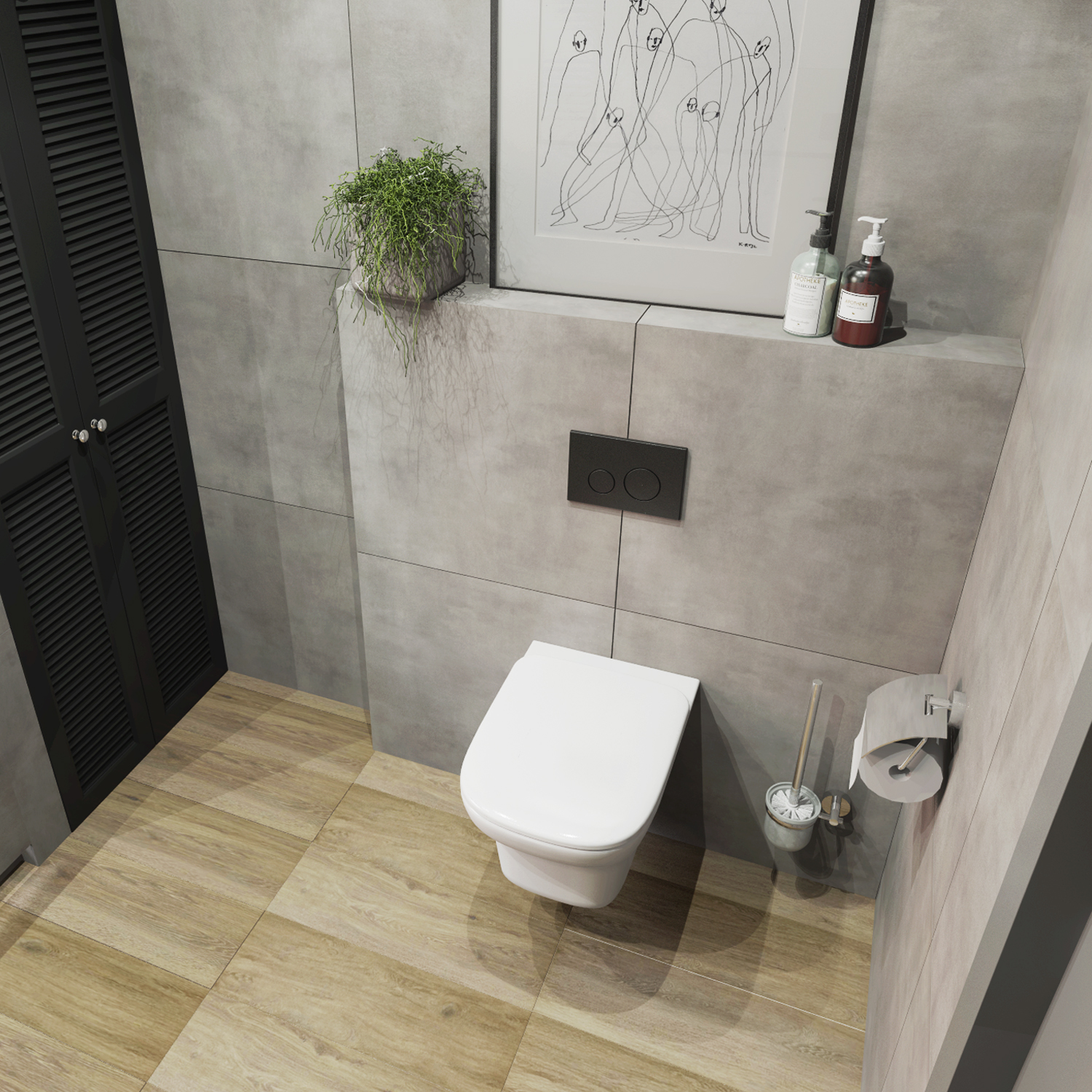 Подвесной унитаз Lavinia Boho Bristol Rimless 3305002R