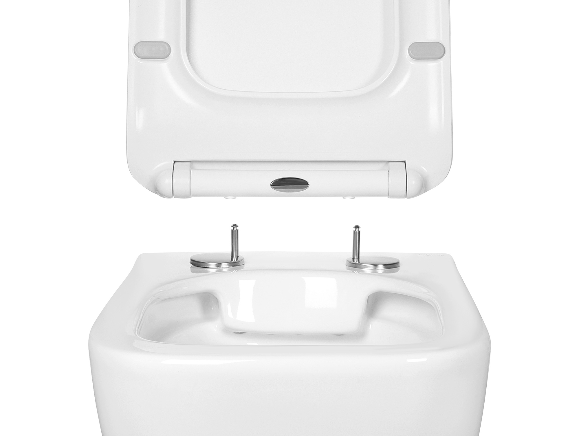 Унитаз подвесной безободковый Aquatek Дельта AQ1911-00 с сиденьем Soft Close