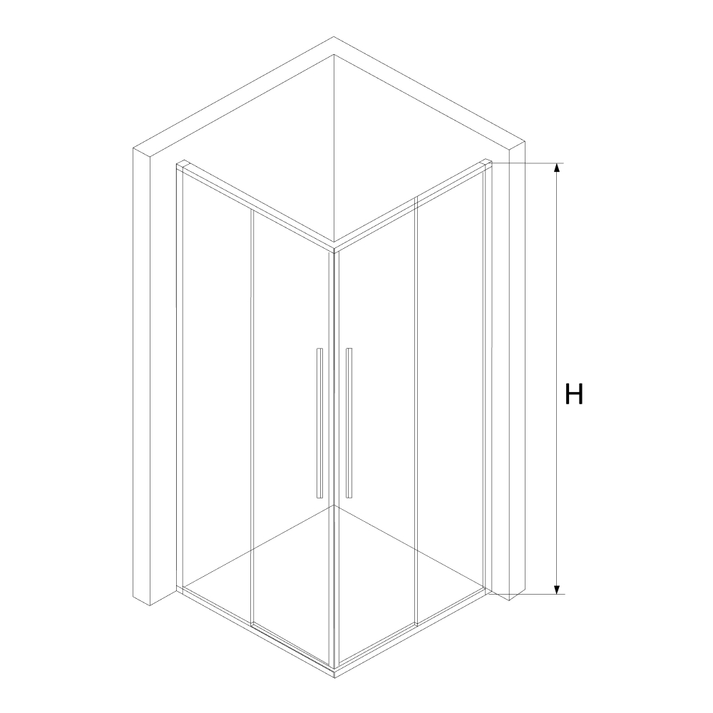 Душевой уголок RGW SV-31B 90х90