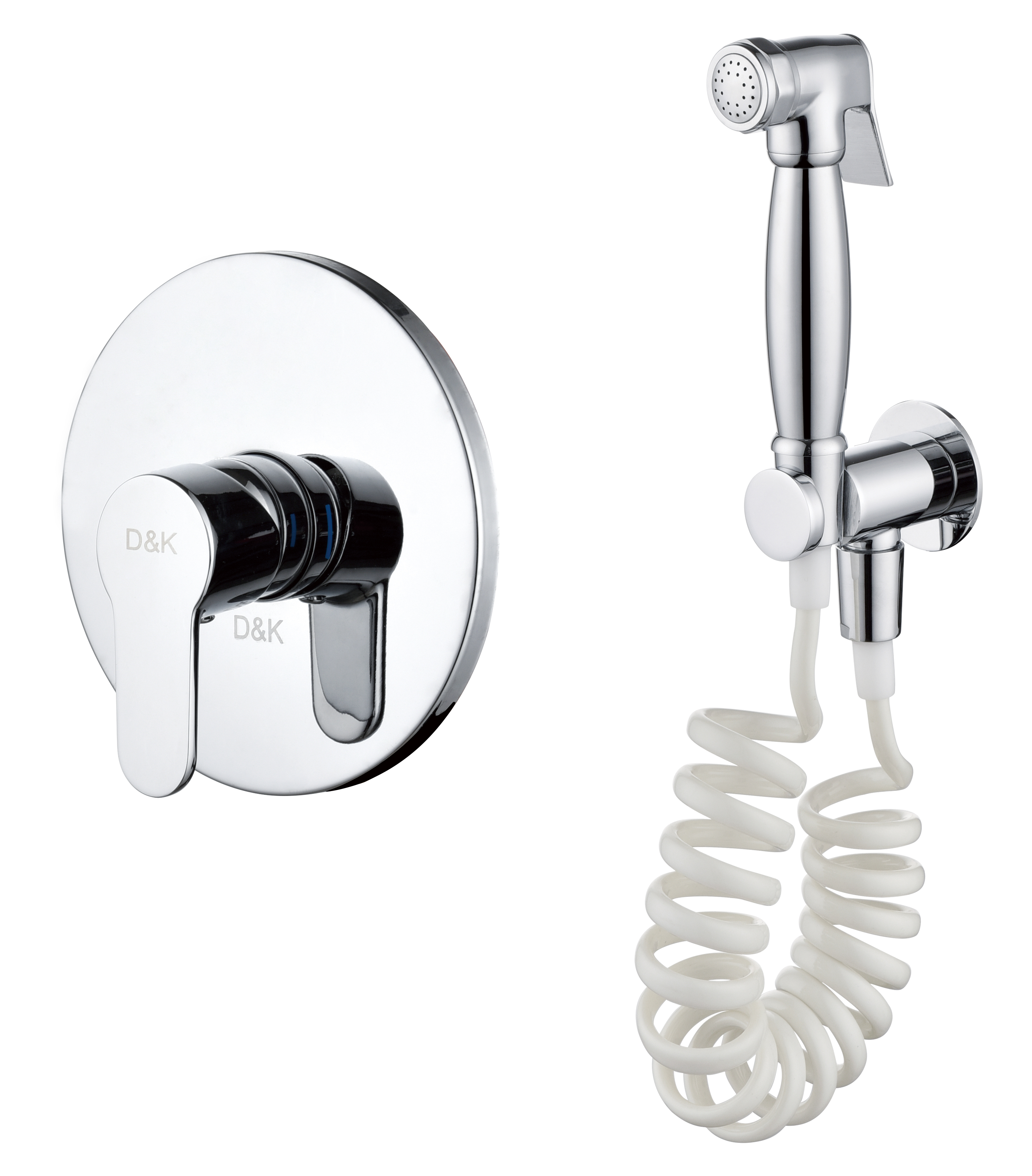 Смеситель для душа с гигиеническим душем D&K Rhein.Marx DA1395001