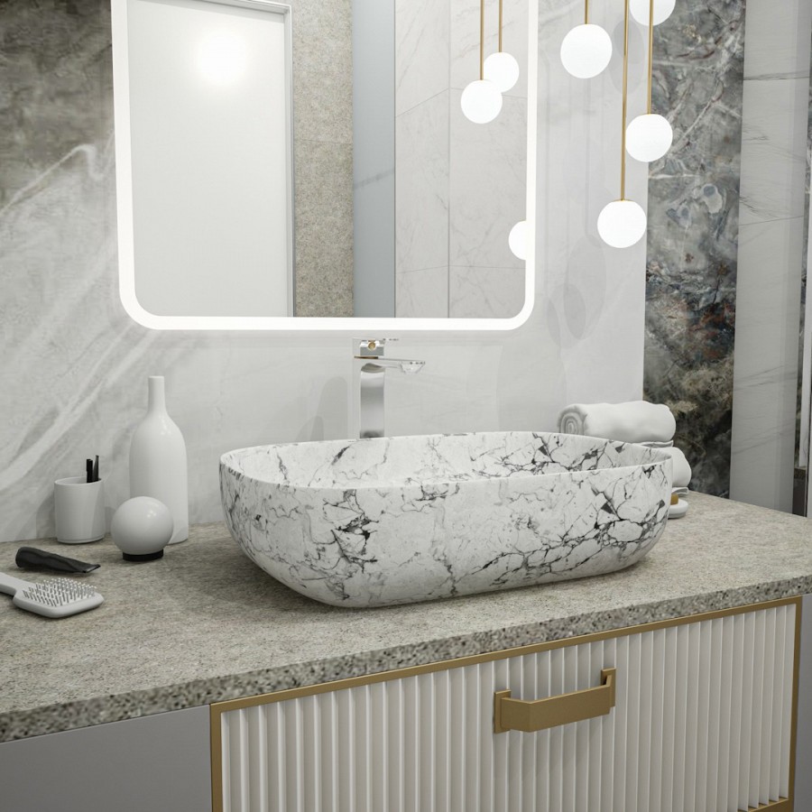 Раковина накладная Alpen Elegant ALP2450398 60 см