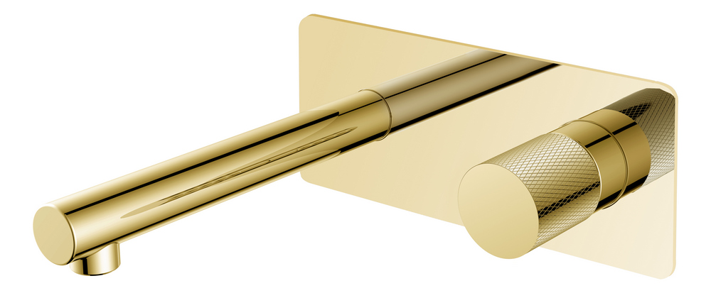 Смеситель Boheme STICK из стены GOLD TOUCH GOLD 125-GG.2