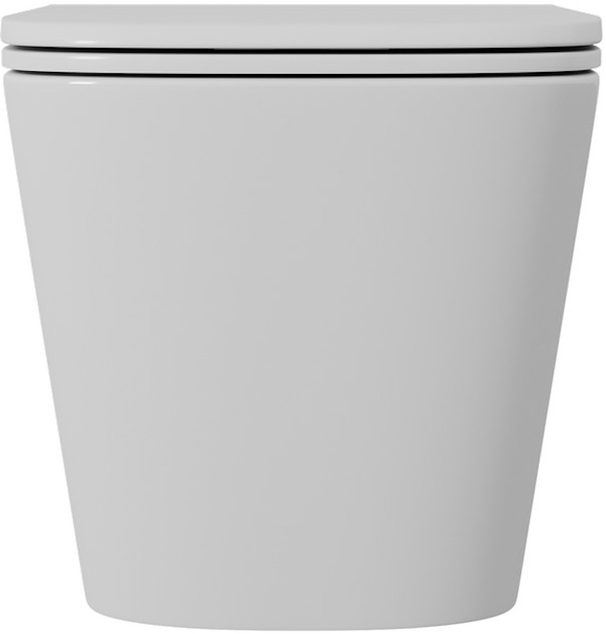 Унитаз подвесной D&K Quadro DT1516016 безободковый, белый