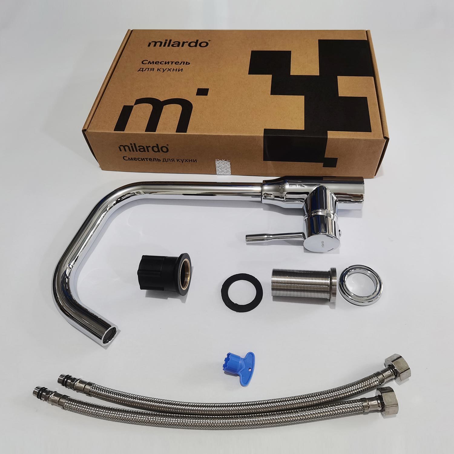 Смеситель для кухни Milardo M01SBL0M05