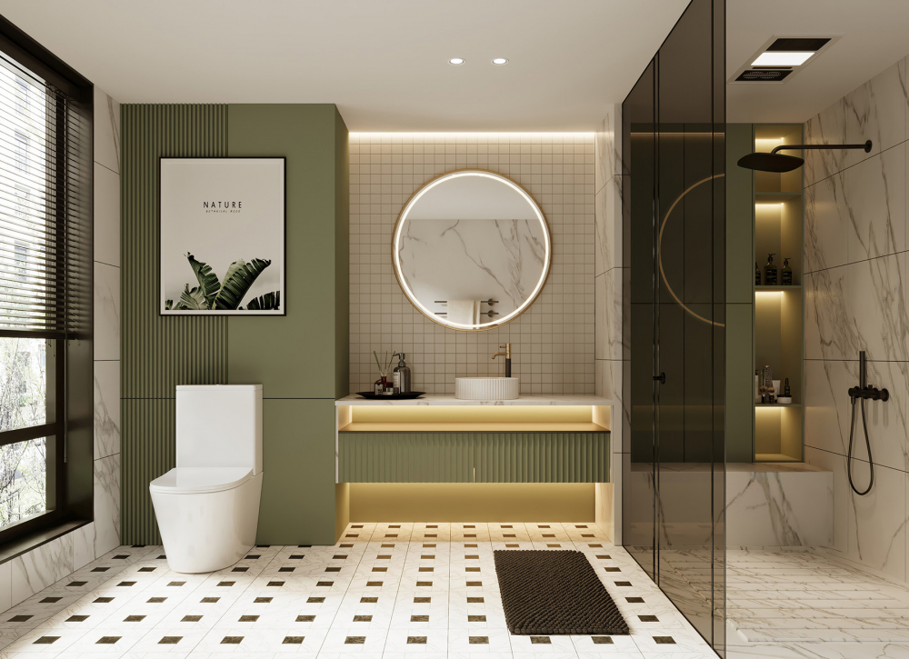 Унитаз Abber Bequem AC1112 компакт белый, безободковый