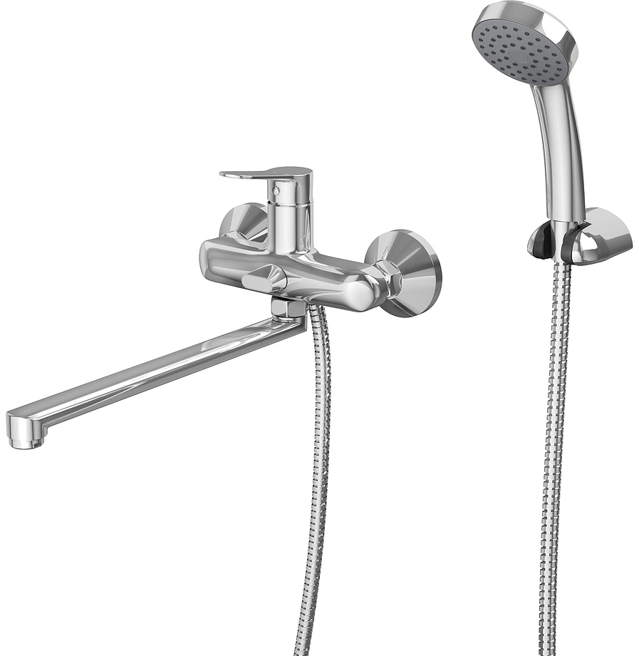 Смеситель для ванны с душевым гарнитуром Rush Crete CR3535-51