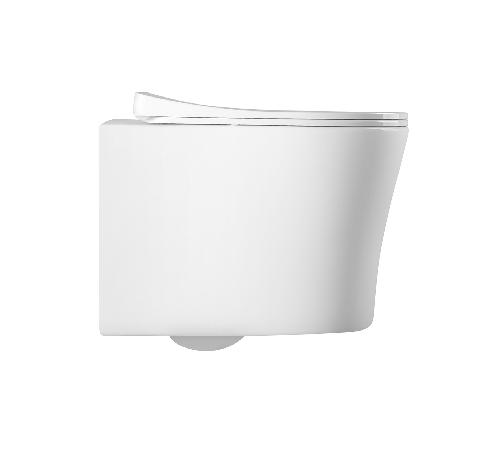 Унитаз подвесной безободковый Aquatek Ника AQ2009-00 с сиденьем Soft Close