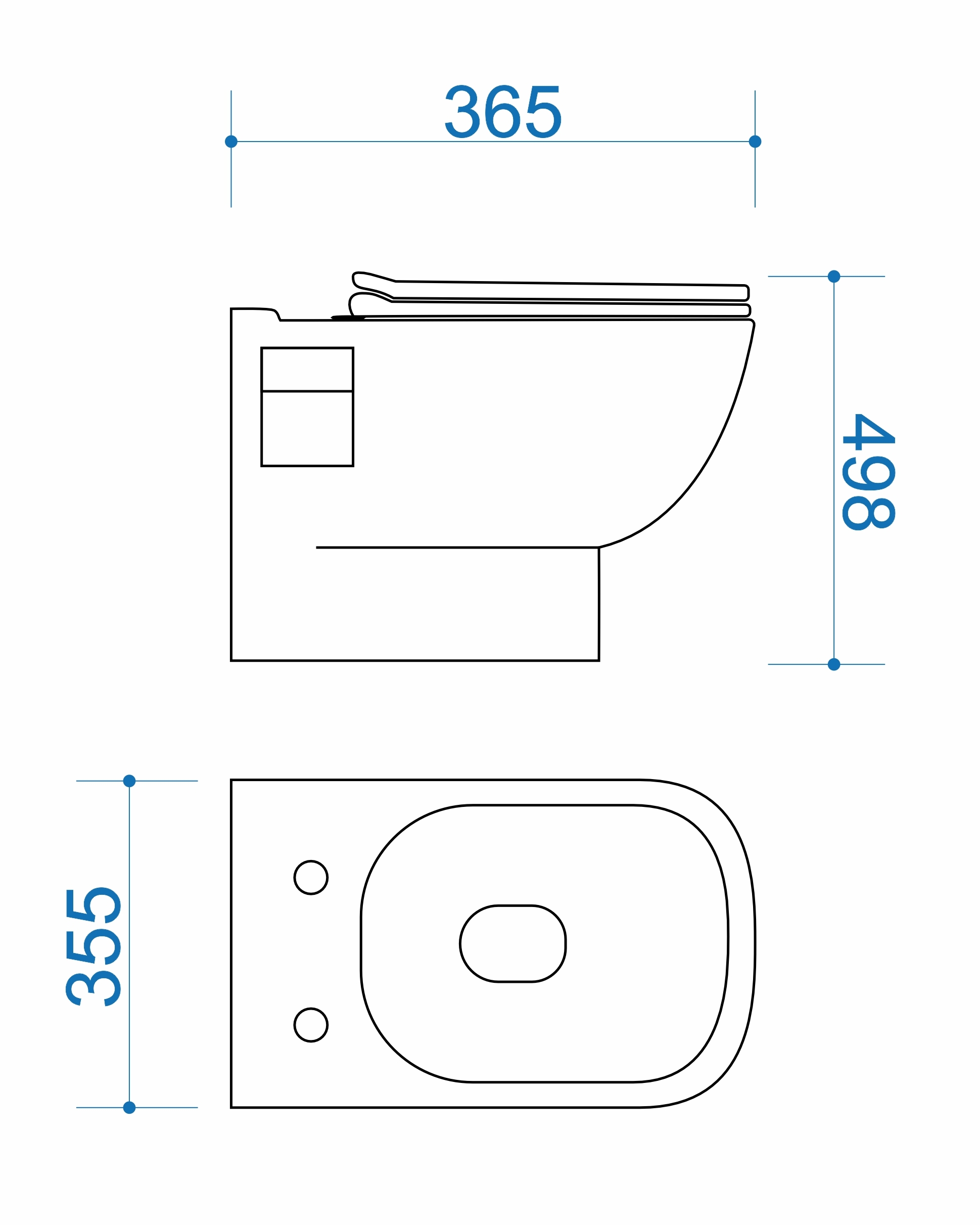 Унитаз подвесной ALPEN Unique ALP2440809