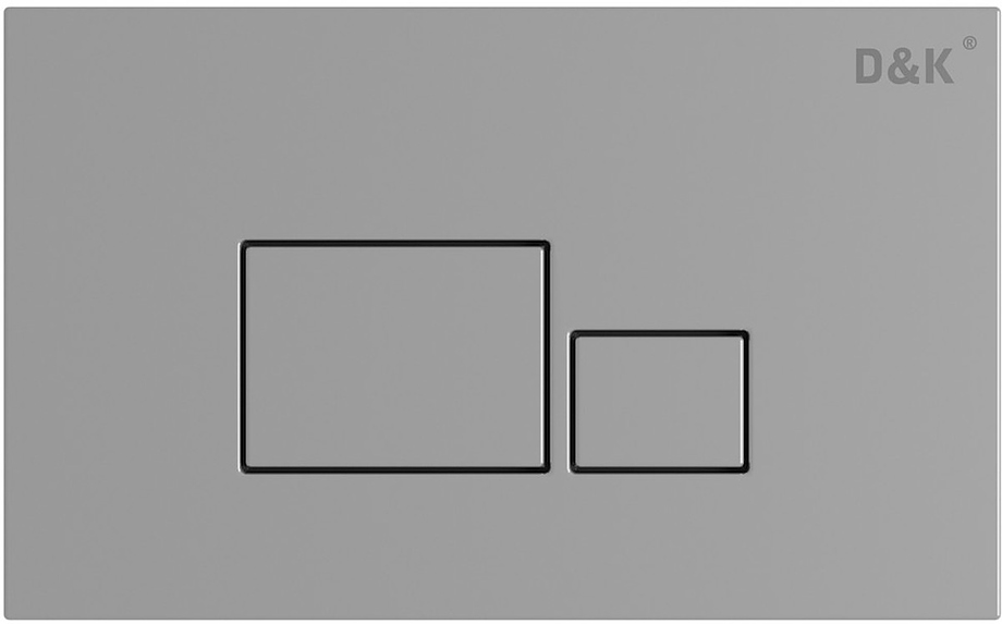 Унитаз подвесной с инсталляцией, сиденьем и клавишей смыва D&K Berlin DS1431606