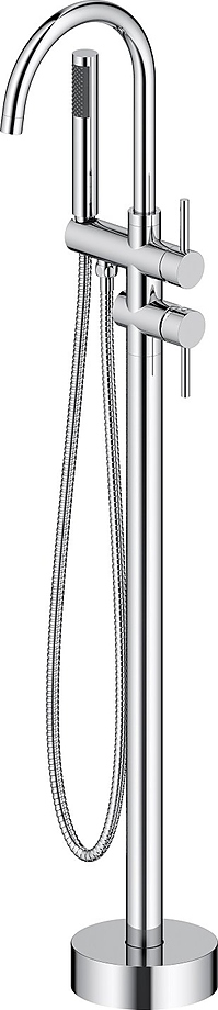 Смеситель для ванны напольный Timo Saona 2300/00Y-CR