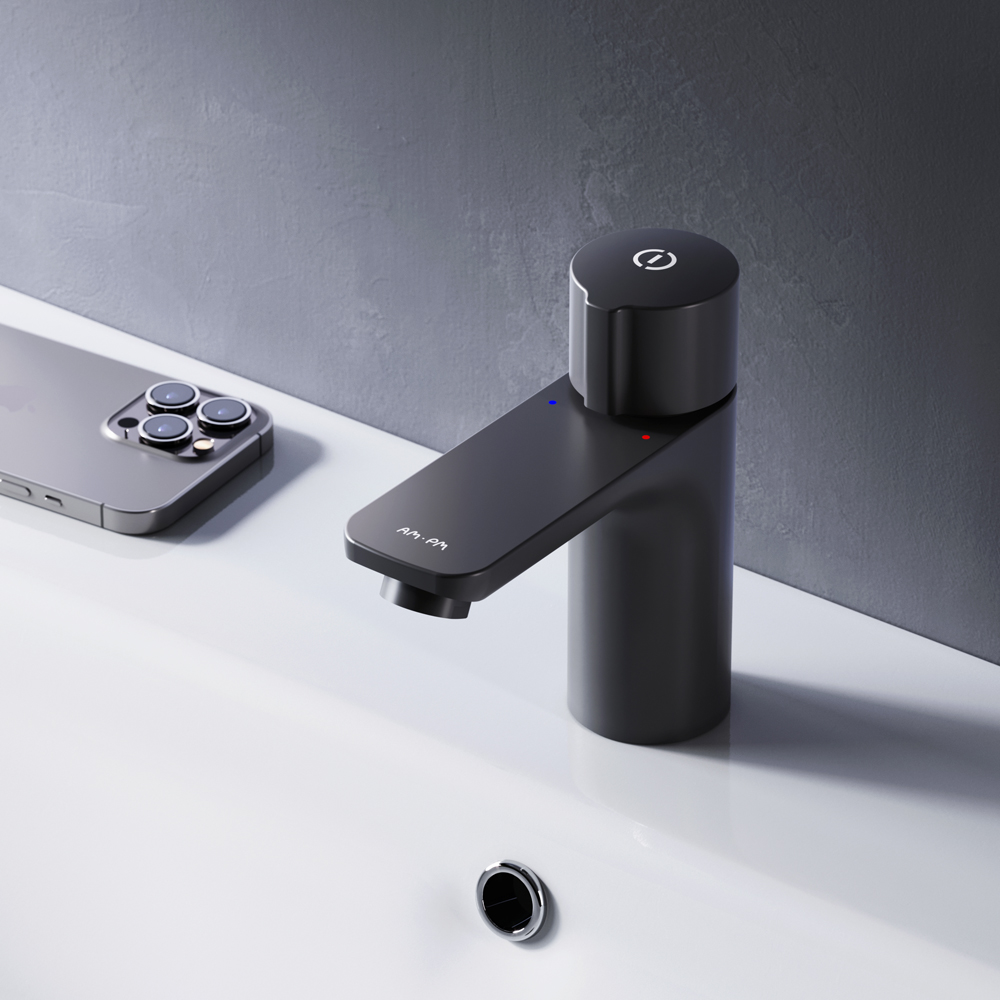 Смеситель для раковины AM.PM X-Joy F85A02522 нажимной TouchReel