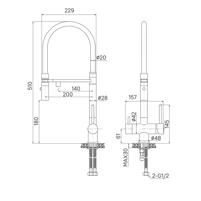 Смеситель для кухни Iddis Ace ACEGMFFi05