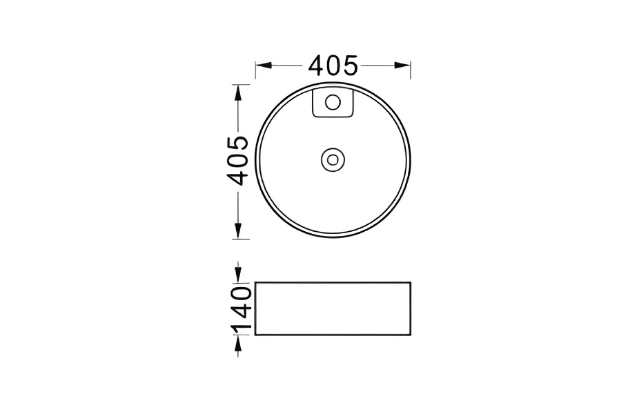 Раковина накладная Aquatek Европа AQ5212-MG серый матовый