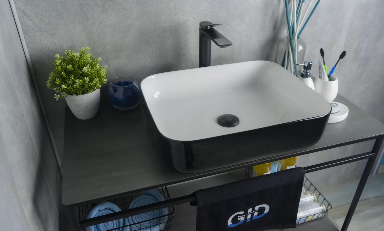 Раковина накладная Gid Nc366 50 см