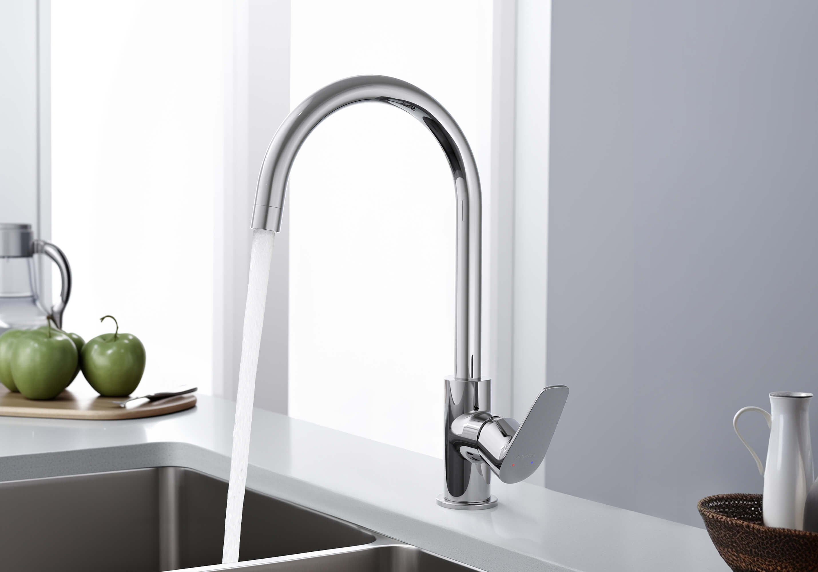 Смеситель Aquatek Бетта AQ1182CR для кухни