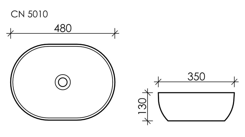 Раковина Ceramica Nova Element CN5010